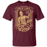 T-Shirts Maroon / YXS Gold Label Beer Youth T-Shirt