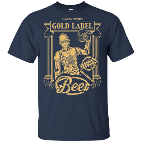 T-Shirts Navy / YXS Gold Label Beer Youth T-Shirt