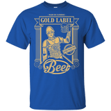 T-Shirts Royal / YXS Gold Label Beer Youth T-Shirt