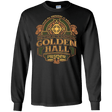 T-Shirts Black / S Golden Hall Pilsner Men's Long Sleeve T-Shirt