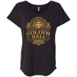 T-Shirts Vintage Black / X-Small Golden Hall Pilsner Triblend Dolman Sleeve