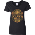 T-Shirts Black / S Golden Hall Pilsner Women's V-Neck T-Shirt