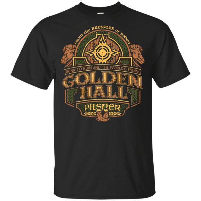 T-Shirts Black / YXS Golden Hall Pilsner Youth T-Shirt