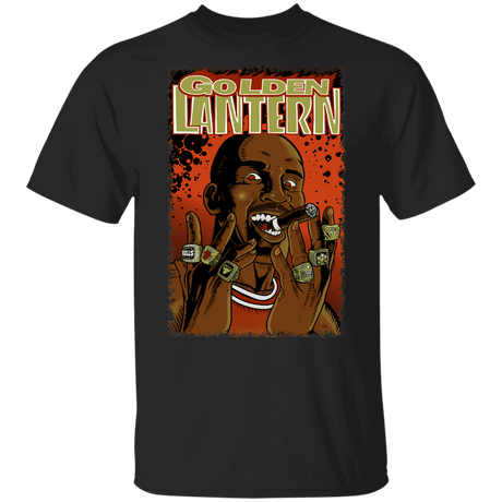 T-Shirts Black / YXS Golden Lantern Youth T-Shirt