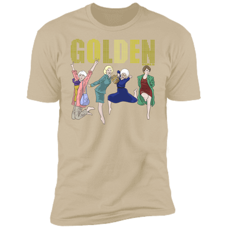 T-Shirts Sand / S GOLDEN Men's Premium T-Shirt
