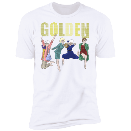 T-Shirts White / S GOLDEN Men's Premium T-Shirt