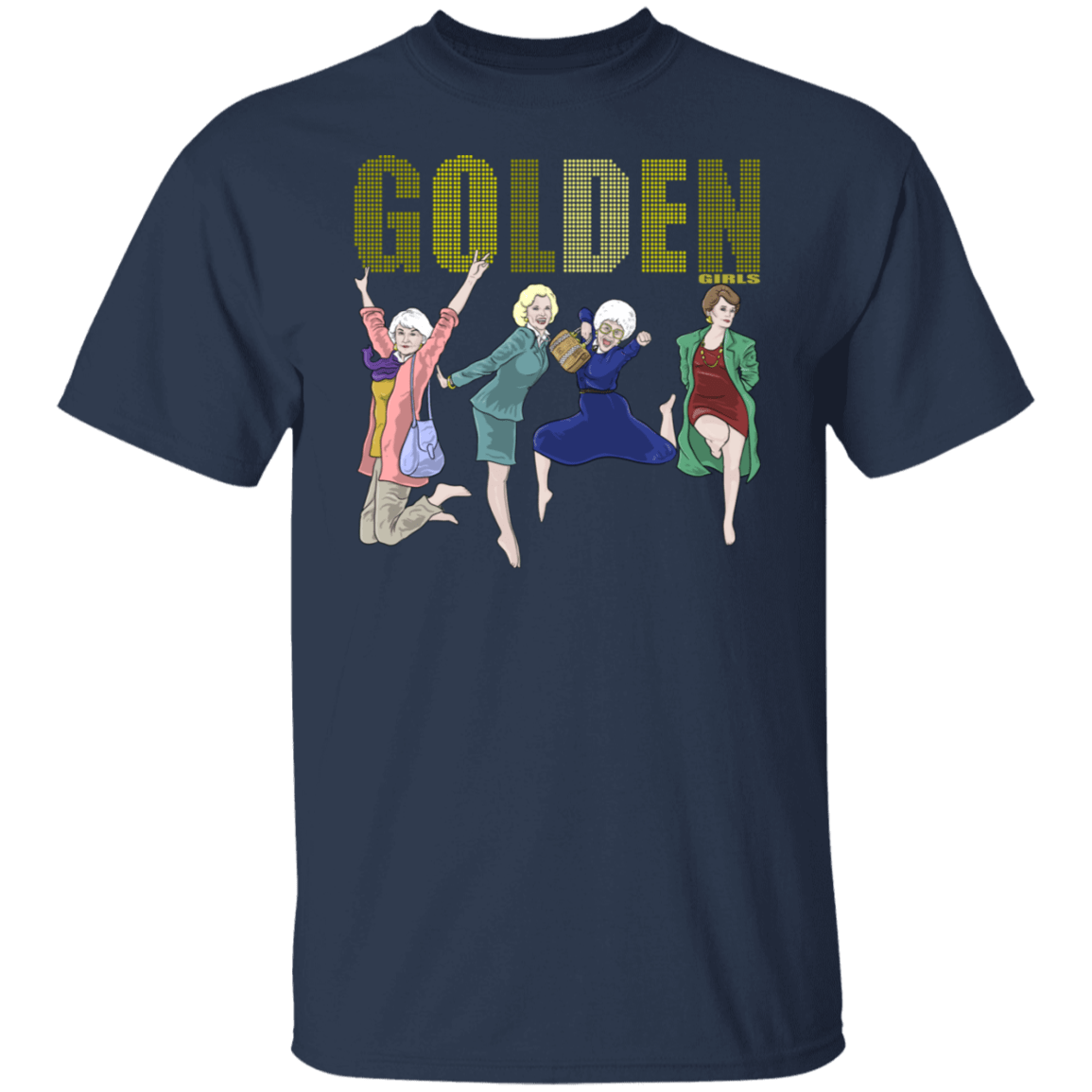 T-Shirts Navy / S GOLDEN T-Shirt