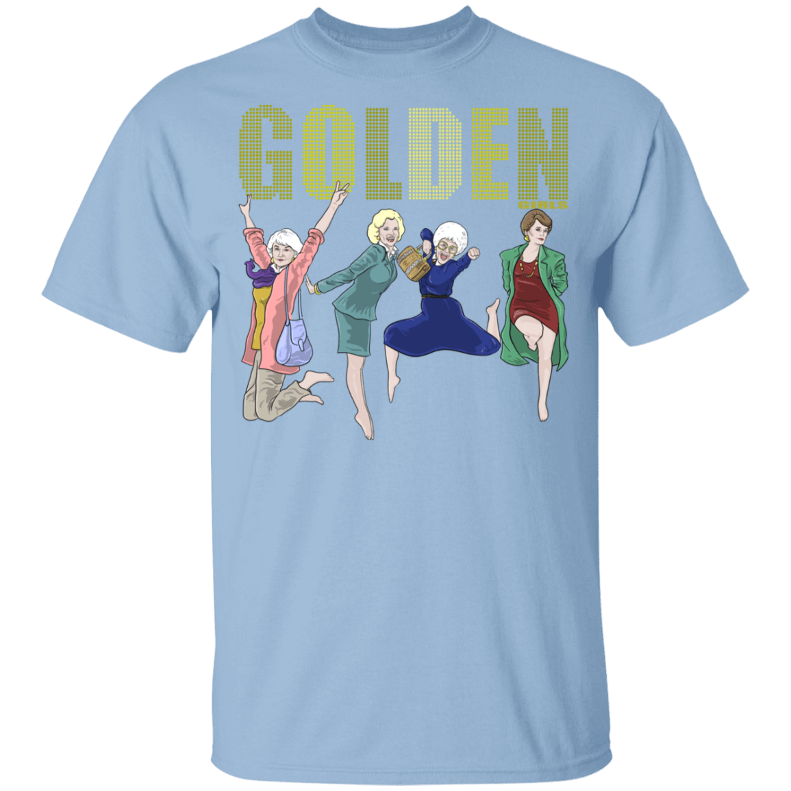 T-Shirts Light Blue / YXS GOLDEN Youth T-Shirt