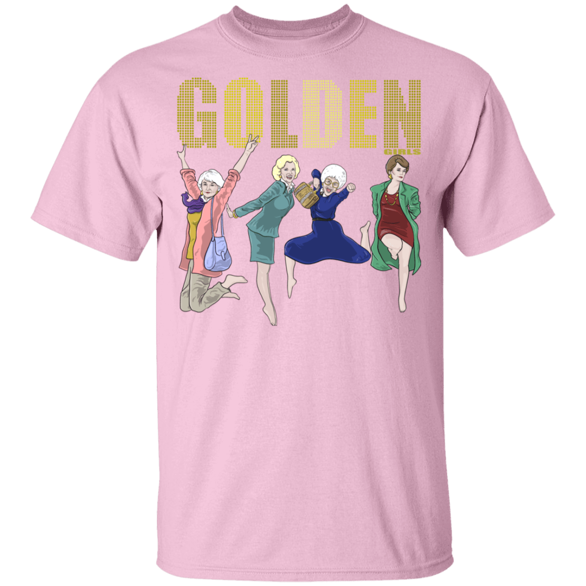 T-Shirts Light Pink / YXS GOLDEN Youth T-Shirt