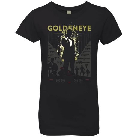 T-Shirts Black / YXS Goldeneye Girls Premium T-Shirt