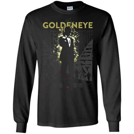 T-Shirts Black / S Goldeneye Men's Long Sleeve T-Shirt