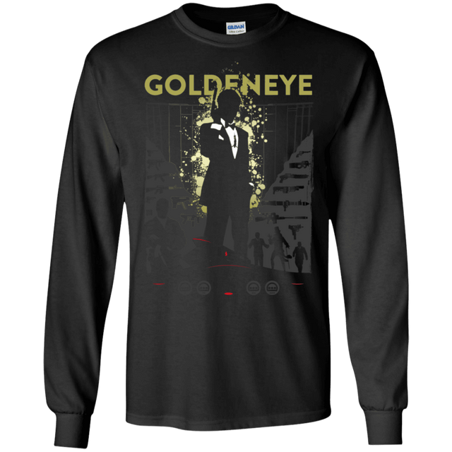 T-Shirts Black / S Goldeneye Men's Long Sleeve T-Shirt