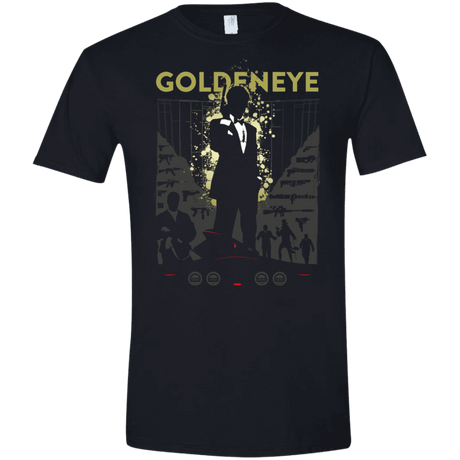T-Shirts Black / X-Small Goldeneye Men's Semi-Fitted Softstyle
