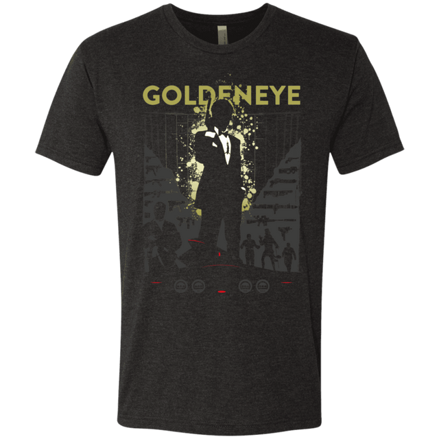 T-Shirts Vintage Black / S Goldeneye Men's Triblend T-Shirt
