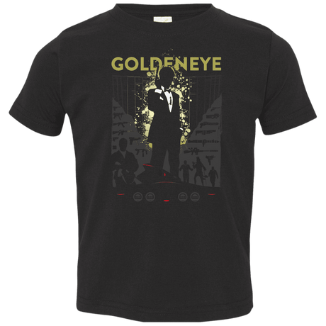 T-Shirts Black / 2T Goldeneye Toddler Premium T-Shirt