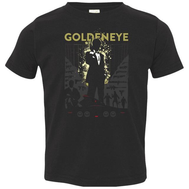 T-Shirts Black / 2T Goldeneye Toddler Premium T-Shirt