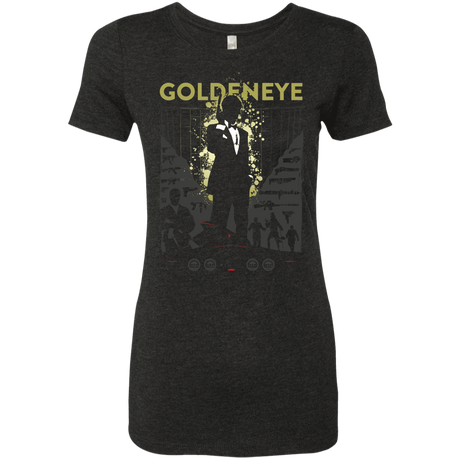 T-Shirts Vintage Black / S Goldeneye Women's Triblend T-Shirt