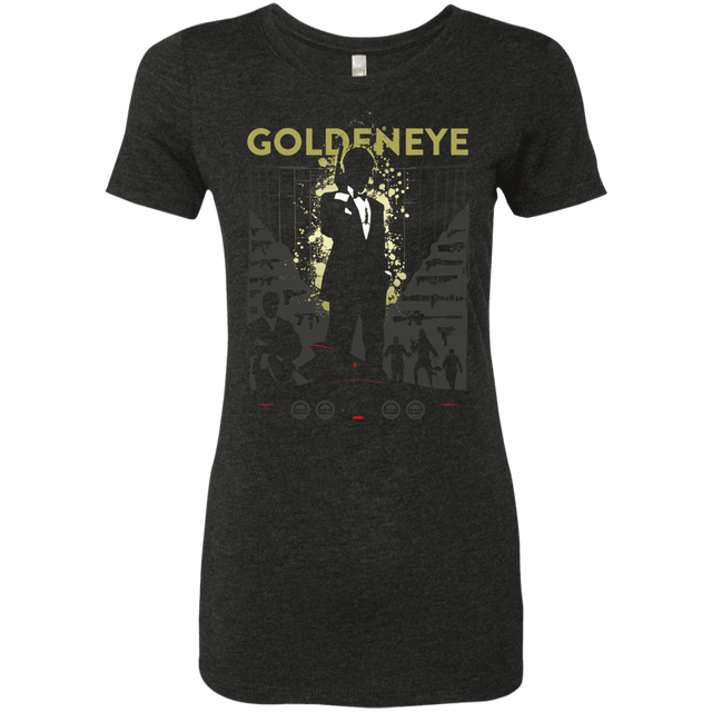 T-Shirts Vintage Black / S Goldeneye Women's Triblend T-Shirt