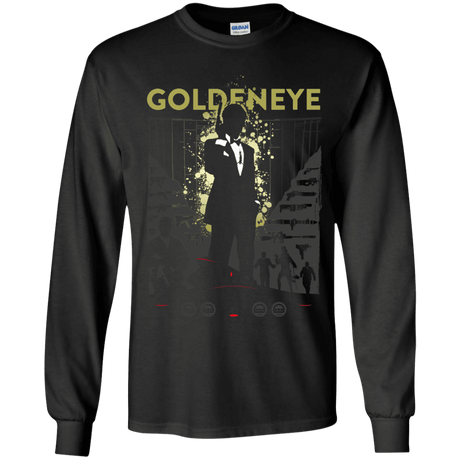 T-Shirts Black / YS Goldeneye Youth Long Sleeve T-Shirt