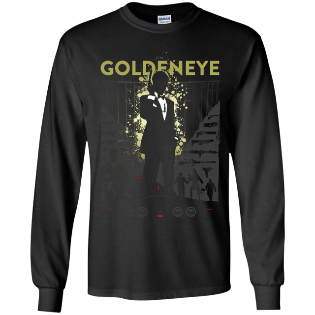 T-Shirts Black / YS Goldeneye Youth Long Sleeve T-Shirt