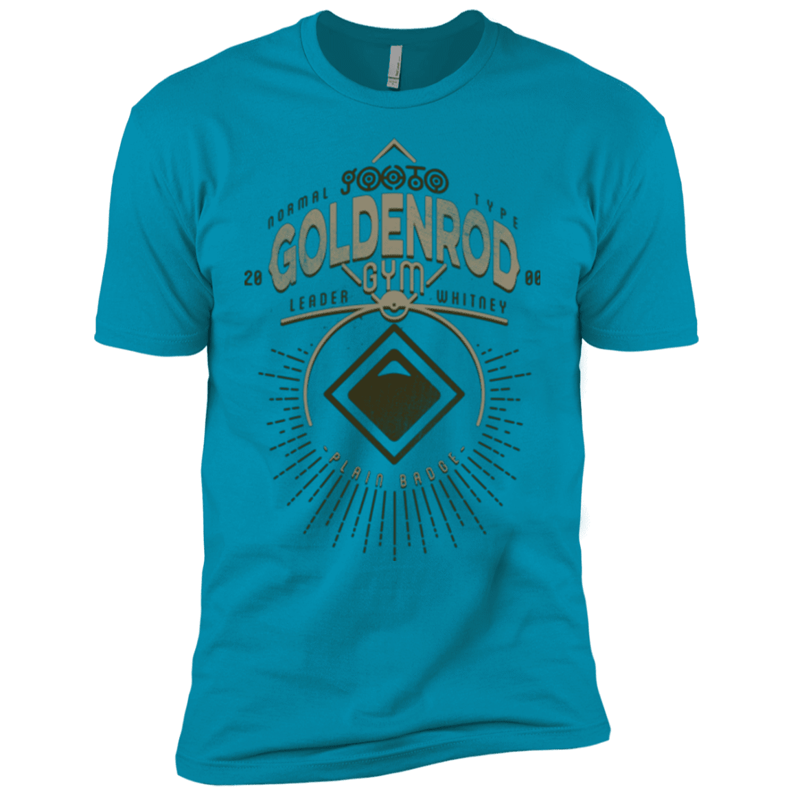T-Shirts Turquoise / YXS Goldenrod Gym Boys Premium T-Shirt