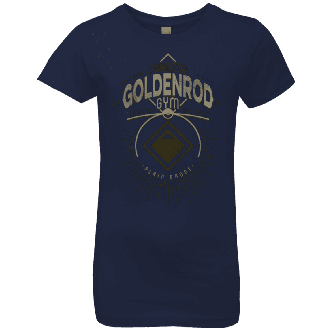 T-Shirts Midnight Navy / YXS Goldenrod Gym Girls Premium T-Shirt