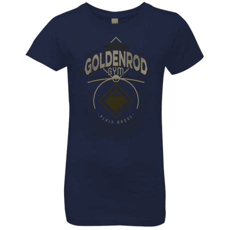 T-Shirts Midnight Navy / YXS Goldenrod Gym Girls Premium T-Shirt