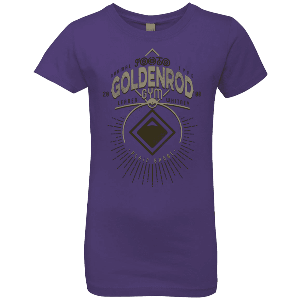 T-Shirts Purple Rush / YXS Goldenrod Gym Girls Premium T-Shirt