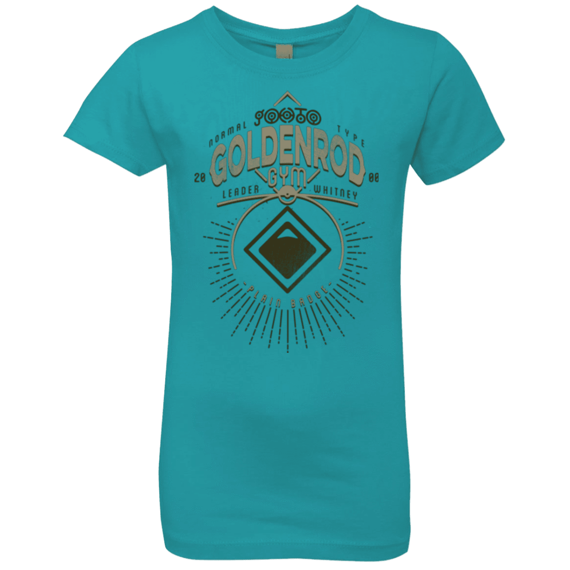T-Shirts Tahiti Blue / YXS Goldenrod Gym Girls Premium T-Shirt