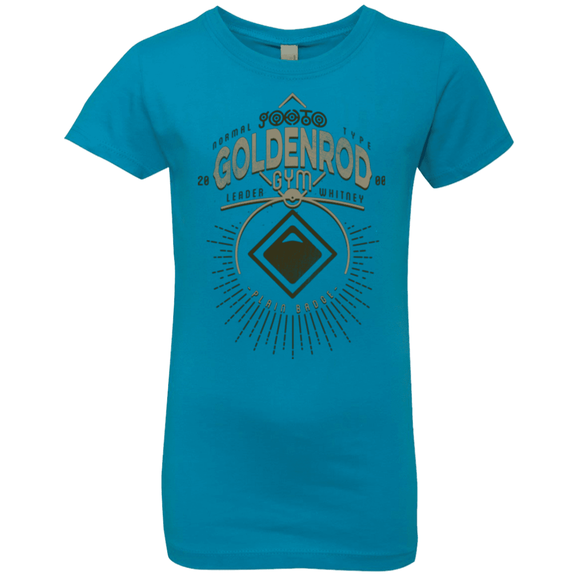 T-Shirts Turquoise / YXS Goldenrod Gym Girls Premium T-Shirt