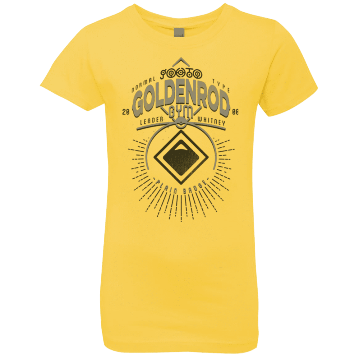 T-Shirts Vibrant Yellow / YXS Goldenrod Gym Girls Premium T-Shirt