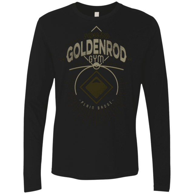 T-Shirts Black / Small Goldenrod Gym Men's Premium Long Sleeve