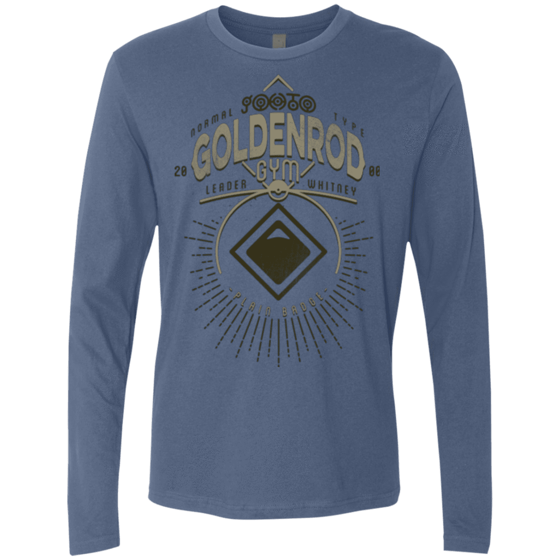 T-Shirts Indigo / Small Goldenrod Gym Men's Premium Long Sleeve