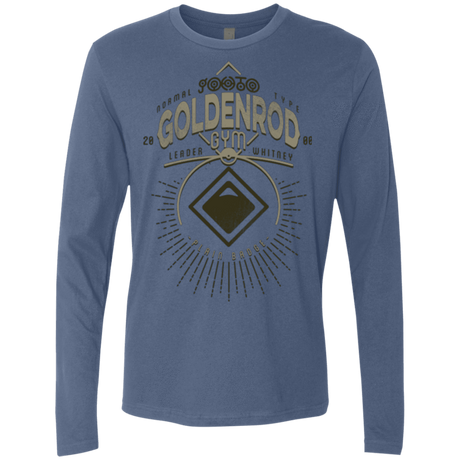 T-Shirts Indigo / Small Goldenrod Gym Men's Premium Long Sleeve