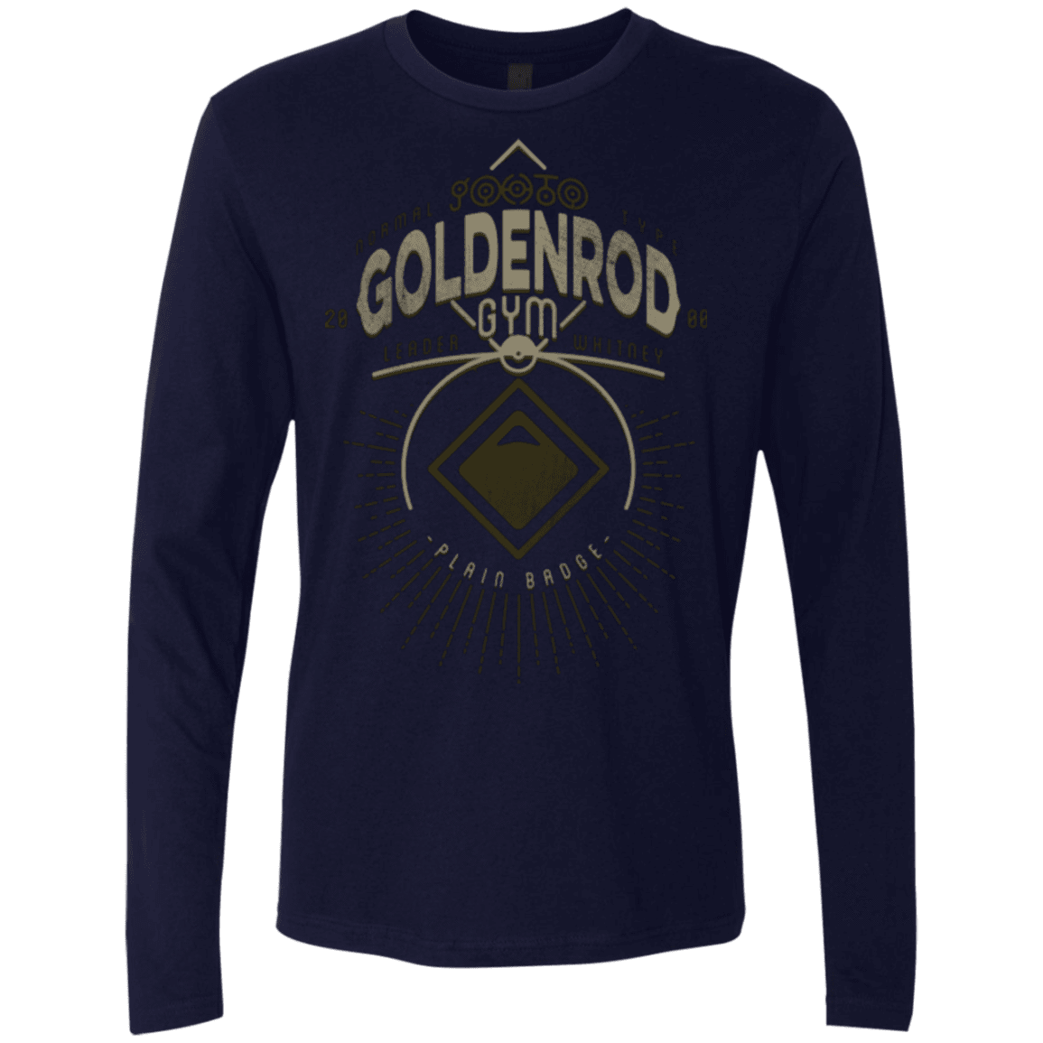 T-Shirts Midnight Navy / Small Goldenrod Gym Men's Premium Long Sleeve