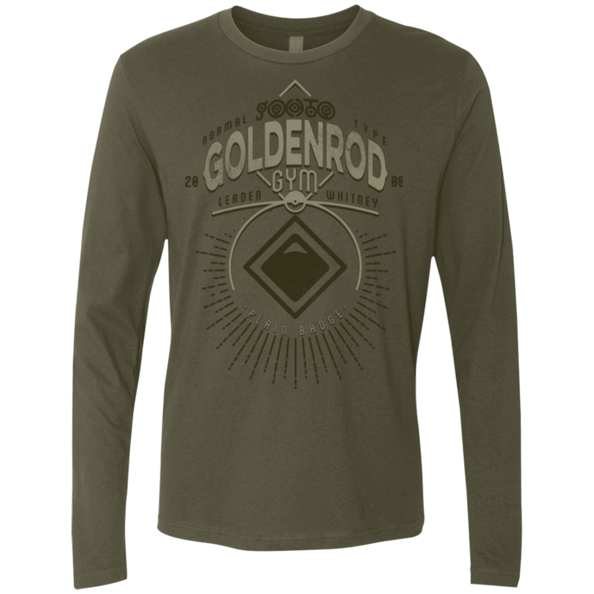 T-Shirts Military Green / Small Goldenrod Gym Men's Premium Long Sleeve
