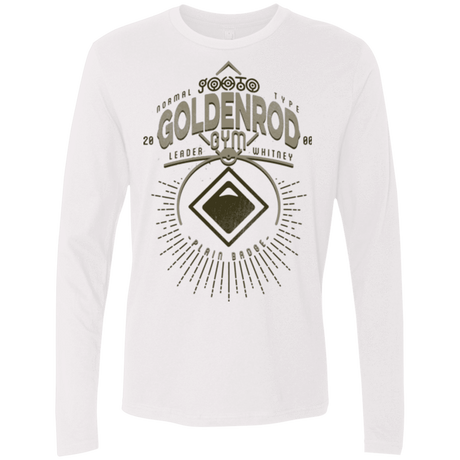 T-Shirts White / Small Goldenrod Gym Men's Premium Long Sleeve