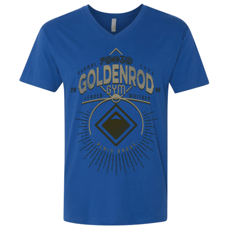 T-Shirts Royal / X-Small Goldenrod Gym Men's Premium V-Neck