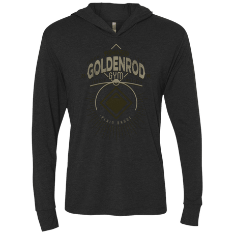 T-Shirts Vintage Black / X-Small Goldenrod Gym Triblend Long Sleeve Hoodie Tee