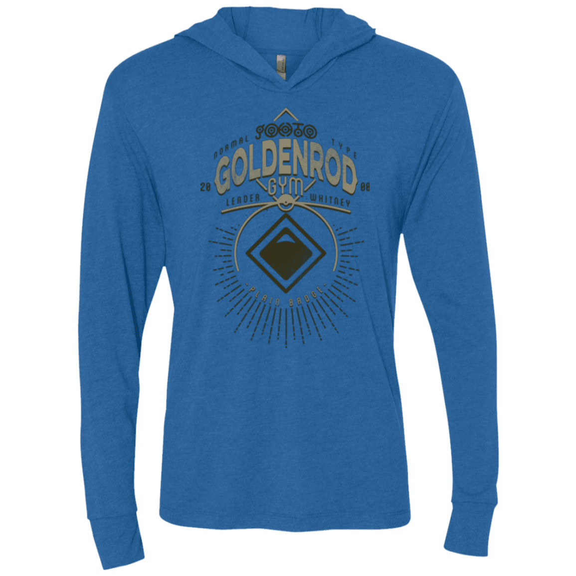 T-Shirts Vintage Royal / X-Small Goldenrod Gym Triblend Long Sleeve Hoodie Tee