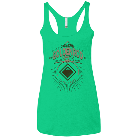 T-Shirts Envy / X-Small Goldenrod Gym Women's Triblend Racerback Tank