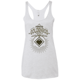 T-Shirts Heather White / X-Small Goldenrod Gym Women's Triblend Racerback Tank