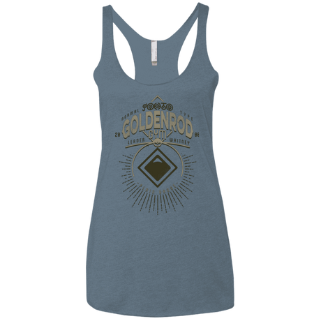 T-Shirts Indigo / X-Small Goldenrod Gym Women's Triblend Racerback Tank