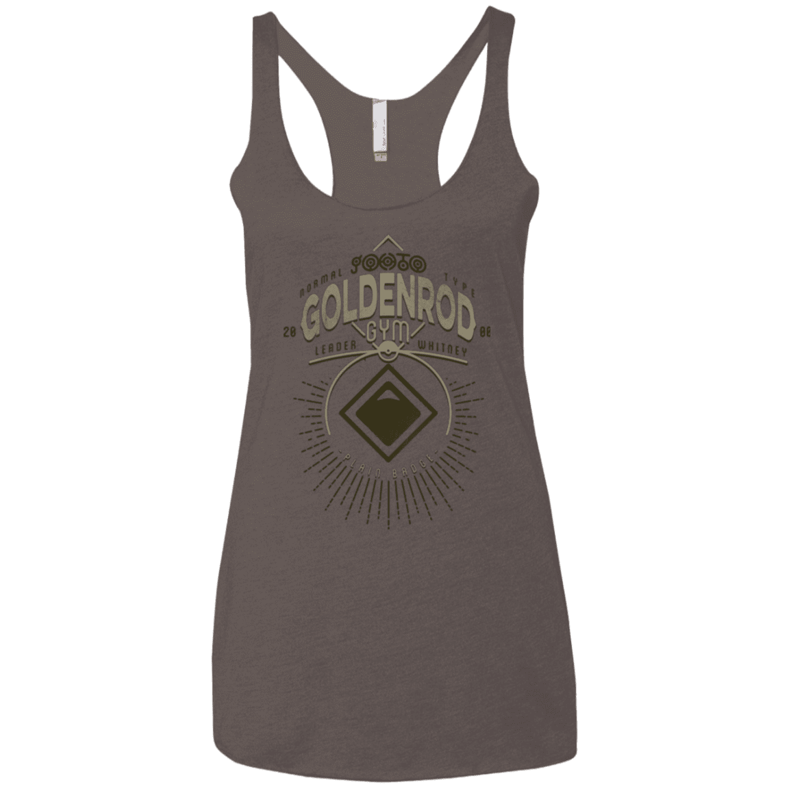 T-Shirts Macchiato / X-Small Goldenrod Gym Women's Triblend Racerback Tank