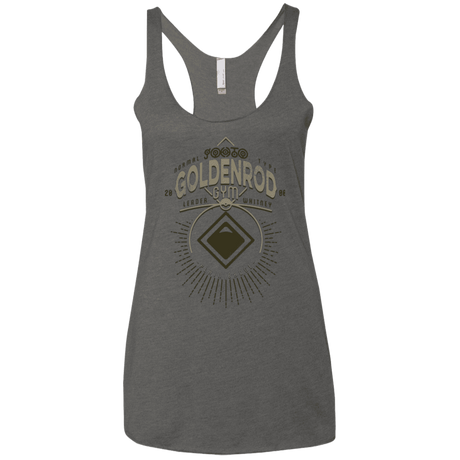 T-Shirts Premium Heather / X-Small Goldenrod Gym Women's Triblend Racerback Tank