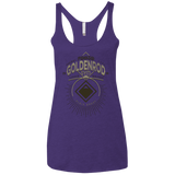 T-Shirts Purple / X-Small Goldenrod Gym Women's Triblend Racerback Tank