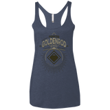T-Shirts Vintage Navy / X-Small Goldenrod Gym Women's Triblend Racerback Tank