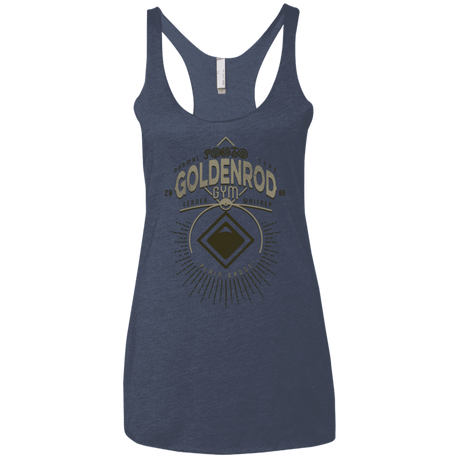 T-Shirts Vintage Navy / X-Small Goldenrod Gym Women's Triblend Racerback Tank