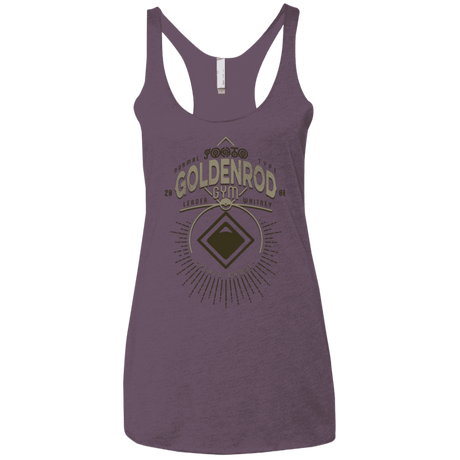 T-Shirts Vintage Purple / X-Small Goldenrod Gym Women's Triblend Racerback Tank
