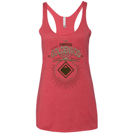 T-Shirts Vintage Red / X-Small Goldenrod Gym Women's Triblend Racerback Tank